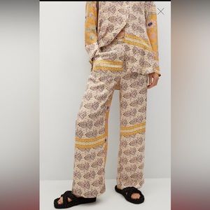 NWT Mango Satin Pants